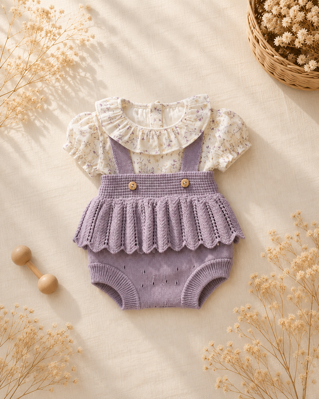 Conjunto Bebé Doce Jardim