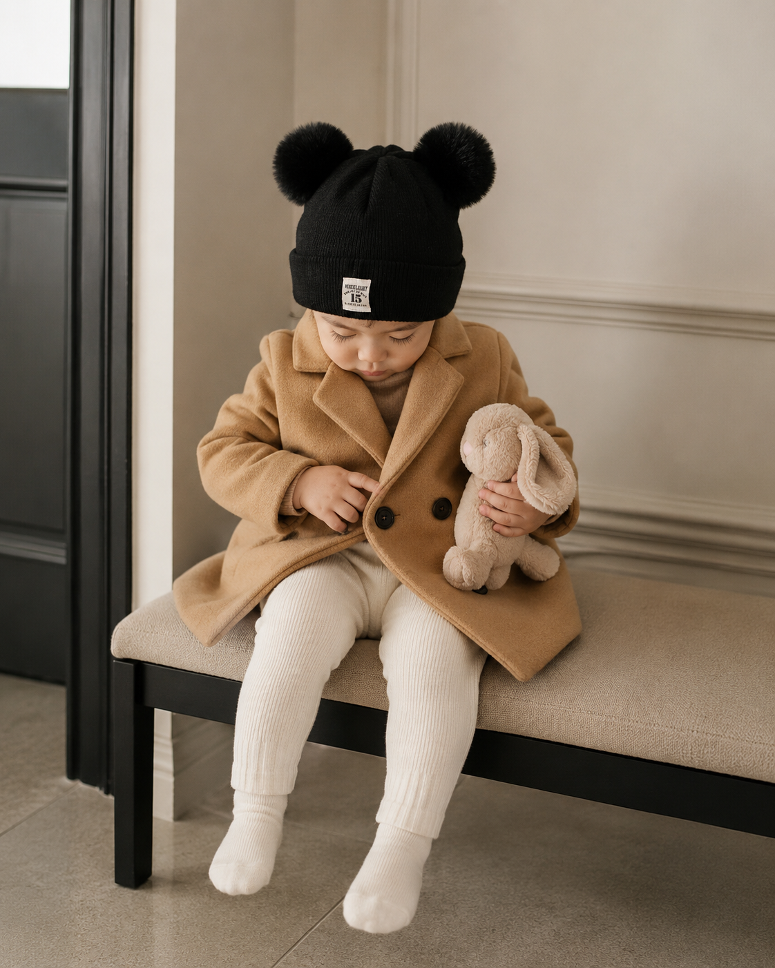 Gorro com Pompons