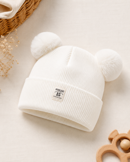 Gorro com Pompons