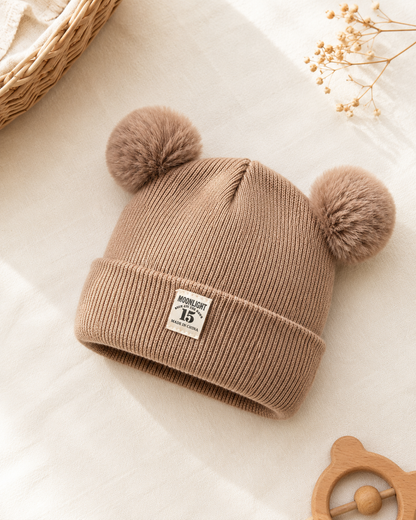 Gorro com Pompons