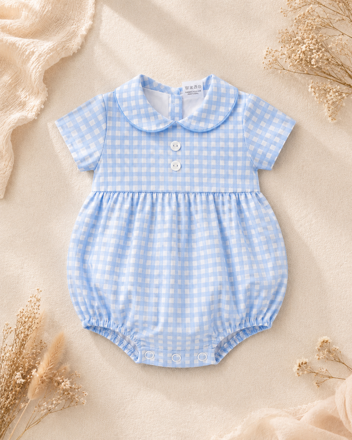 Vestido Vichy Azul