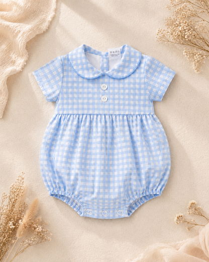 Vestido Vichy Azul