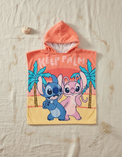 Poncho de Praia Stitch & Angel